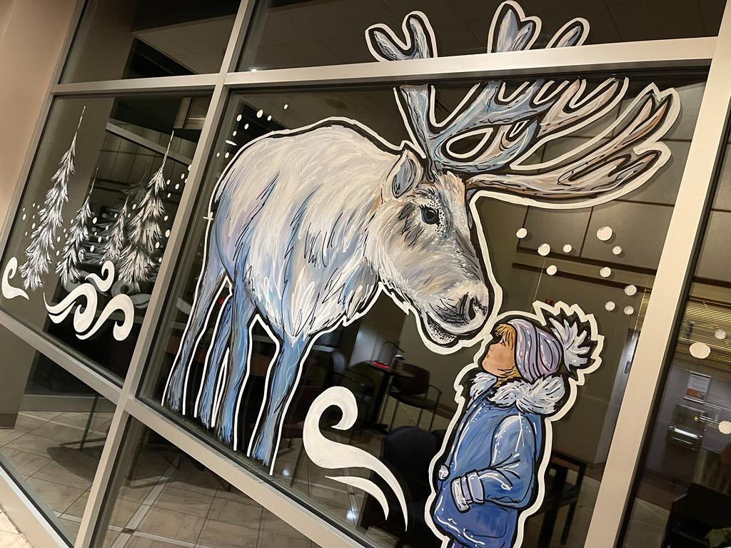 Multicare Yakima Memorial 2024 Yakima, WA Sparkle by Sylvia Mural Artist, Yakima WA